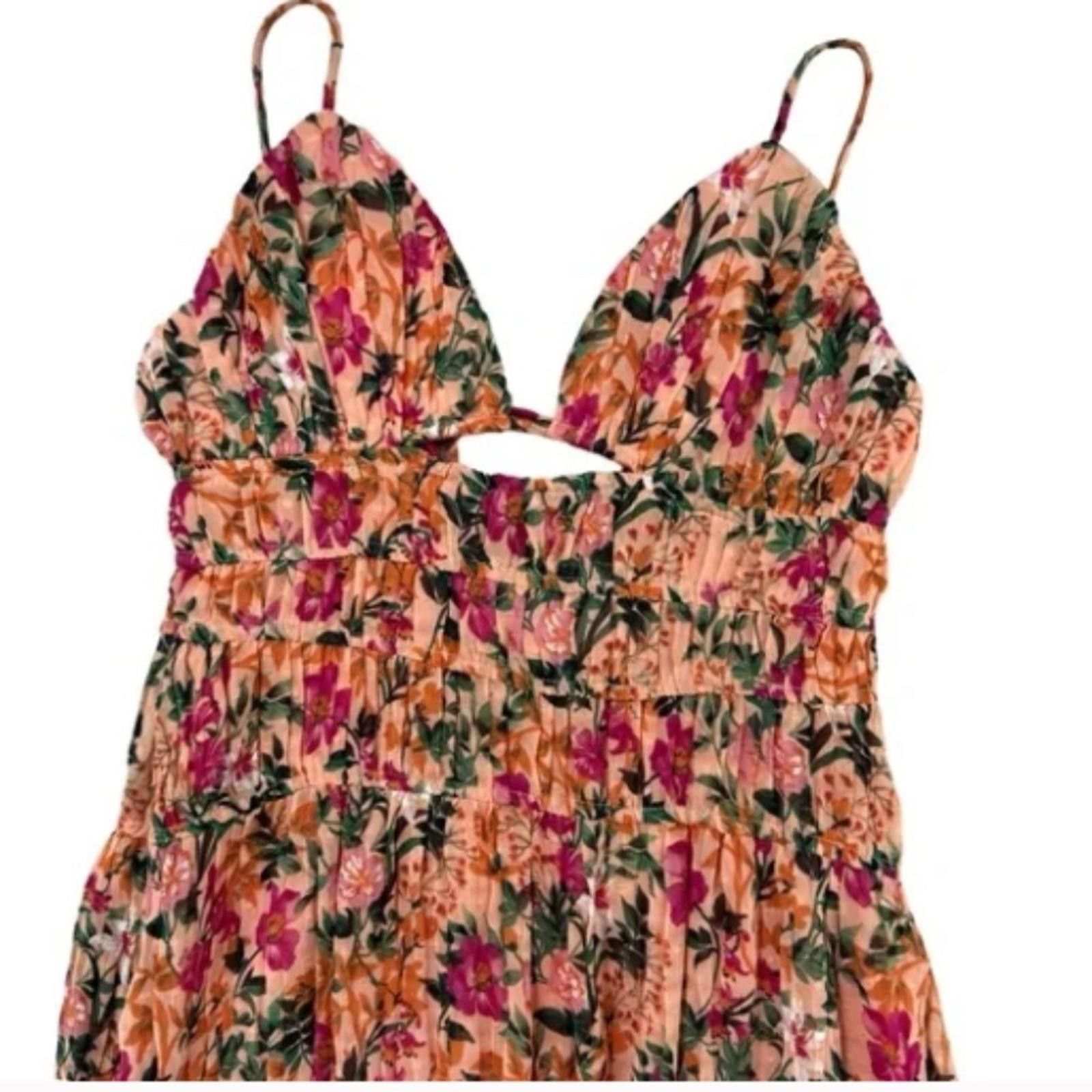 Lulus ANTHROPOLOGIE Romantic Elegant Sexy Flowy Wedding Maxi Size XS / US 0-2 / IT 36-38 - 7 Thumbnail