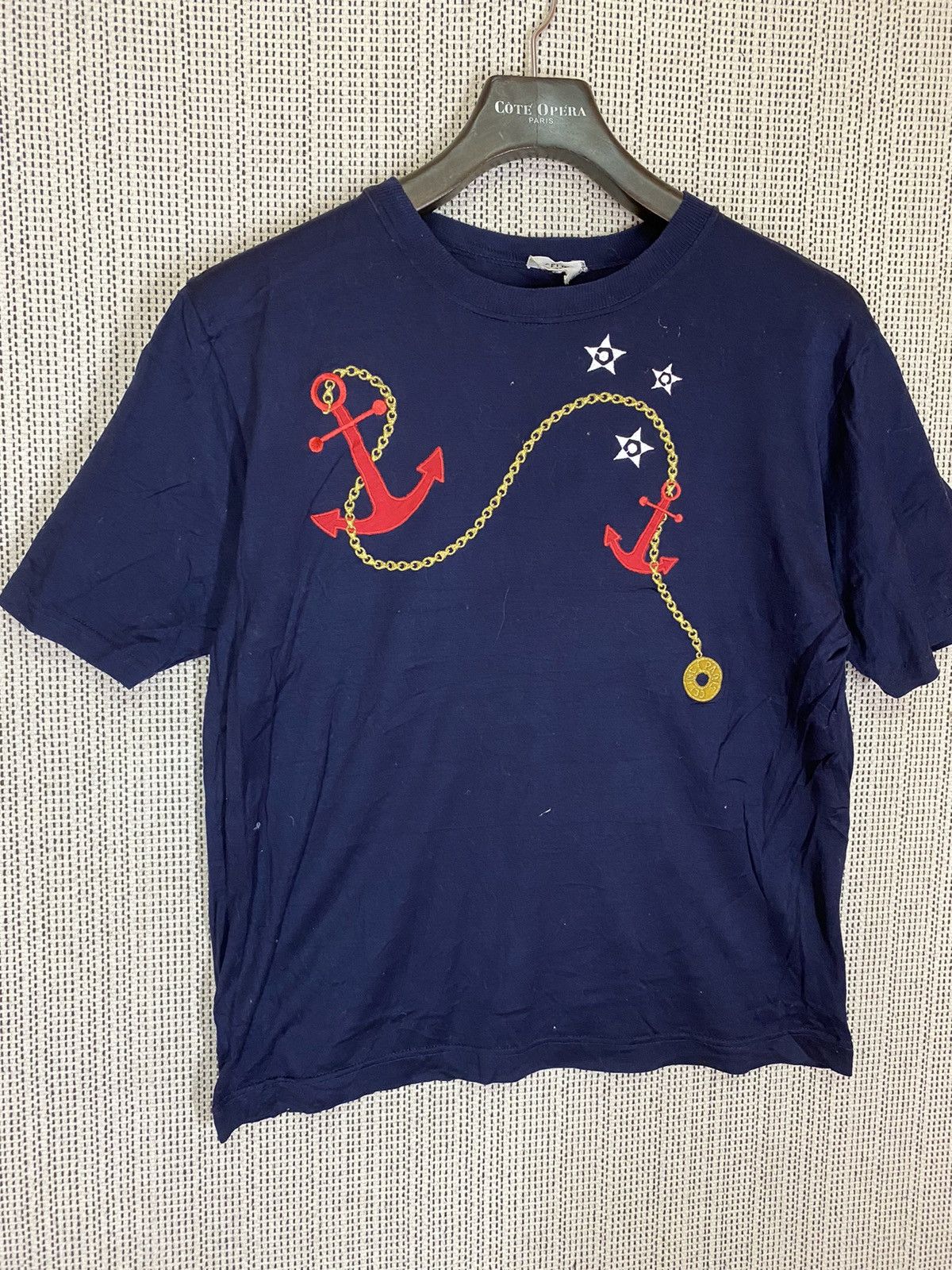 Celine ‼️VINTAGE CELINE EMBOIDERY TSHIRT NICE DESIGN‼️ Size US M / EU 48-50 / 2 - 2 Thumbnail