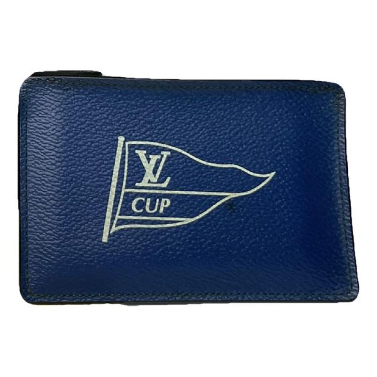 Louis Vuitton Blue Leather Purse Size ONE SIZE - 1 Thumbnail