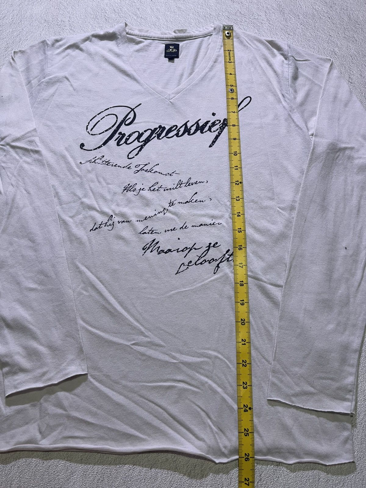 Hysteric Glamour Y2K SEMANTIC DESIGN long sleeve tshirt Size US M / EU 48-50 / 2 - 7 Thumbnail