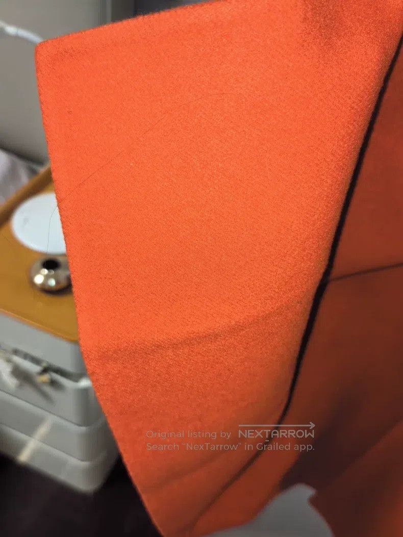 Jil Sander Jil Sander size 34 Orange Cashmere Coat Size 4XL / US 24-26 - 8 Thumbnail
