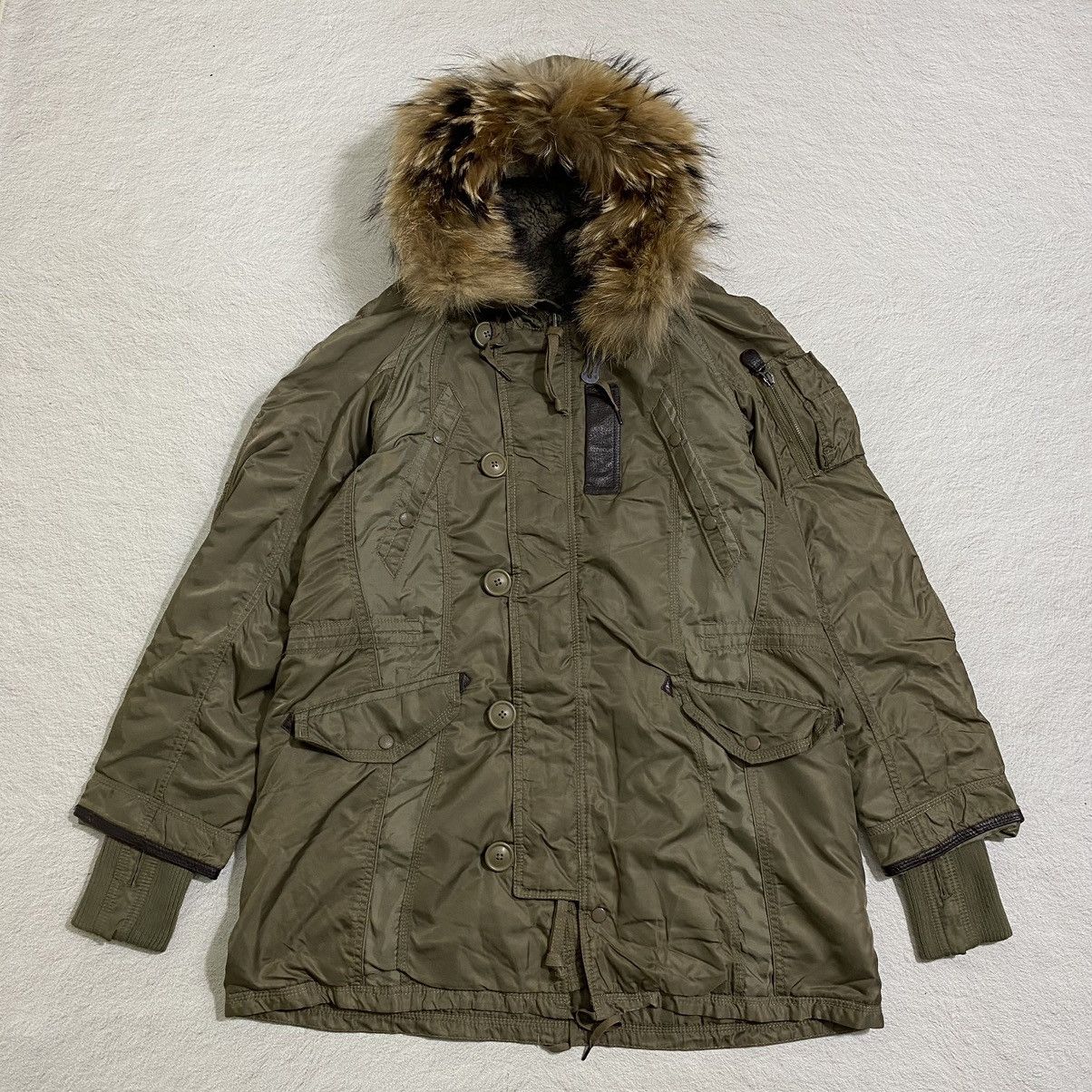 Japanese Brand 🔥RARE🔥 Vintage GOA Lgb style fur jacket Size US L / EU 52-54 / 3 - 1 Thumbnail