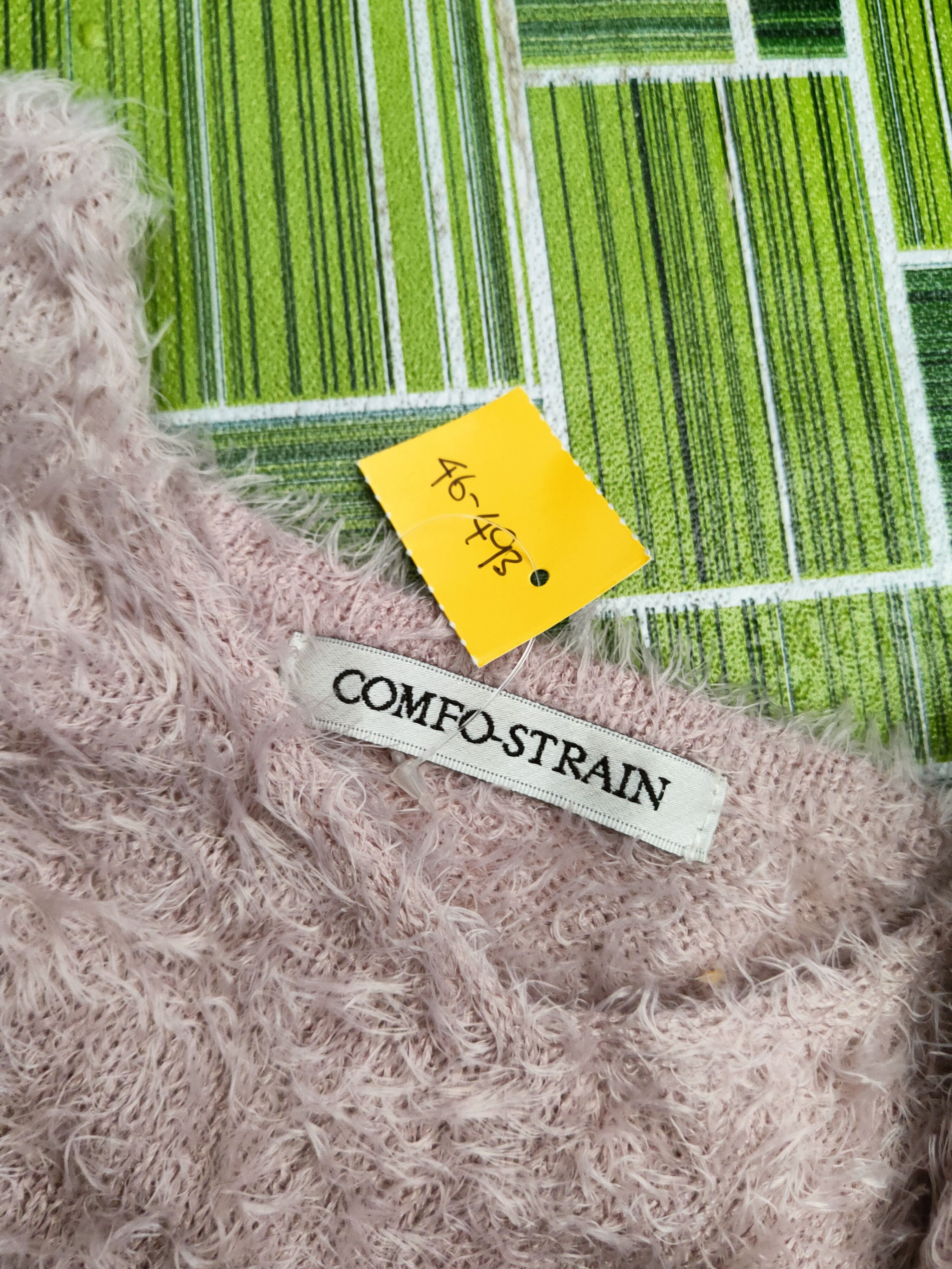 Japanese Brand DL Comfo-strain Soft Pink Fur Mohair Knitwear #46-493 Size M / US 6-8 / IT 42-44 - 12 Thumbnail