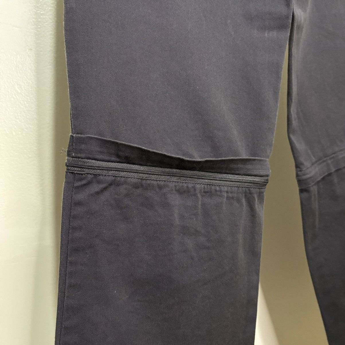 Heineken Vintage 1990s Faded Black Work Pants Size 27" / US 4 / IT 40 - 7 Thumbnail