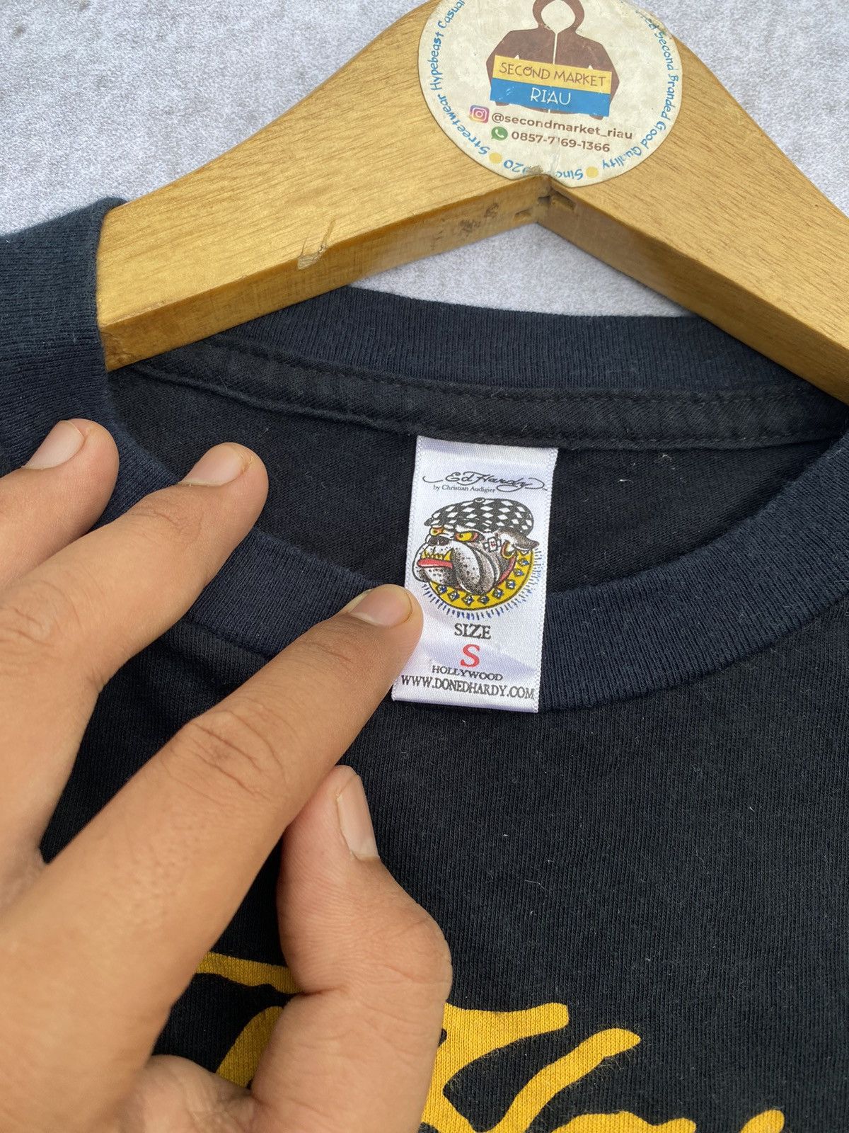 Christian Audigier × Ed Hardy Longsleeve Ed Hardy by Christian Audigier love kills slowly Size US S / EU 44-46 / 1 - 7 Thumbnail
