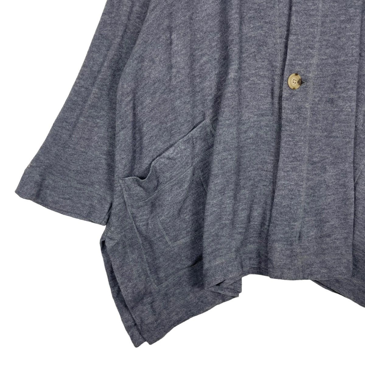 Issey Miyake × Vintage STEAL💥80s PLANTATION ISSEY MIYAKE BOXY CARDIGAN Size US XL / EU 56 / 4 - 3 Thumbnail