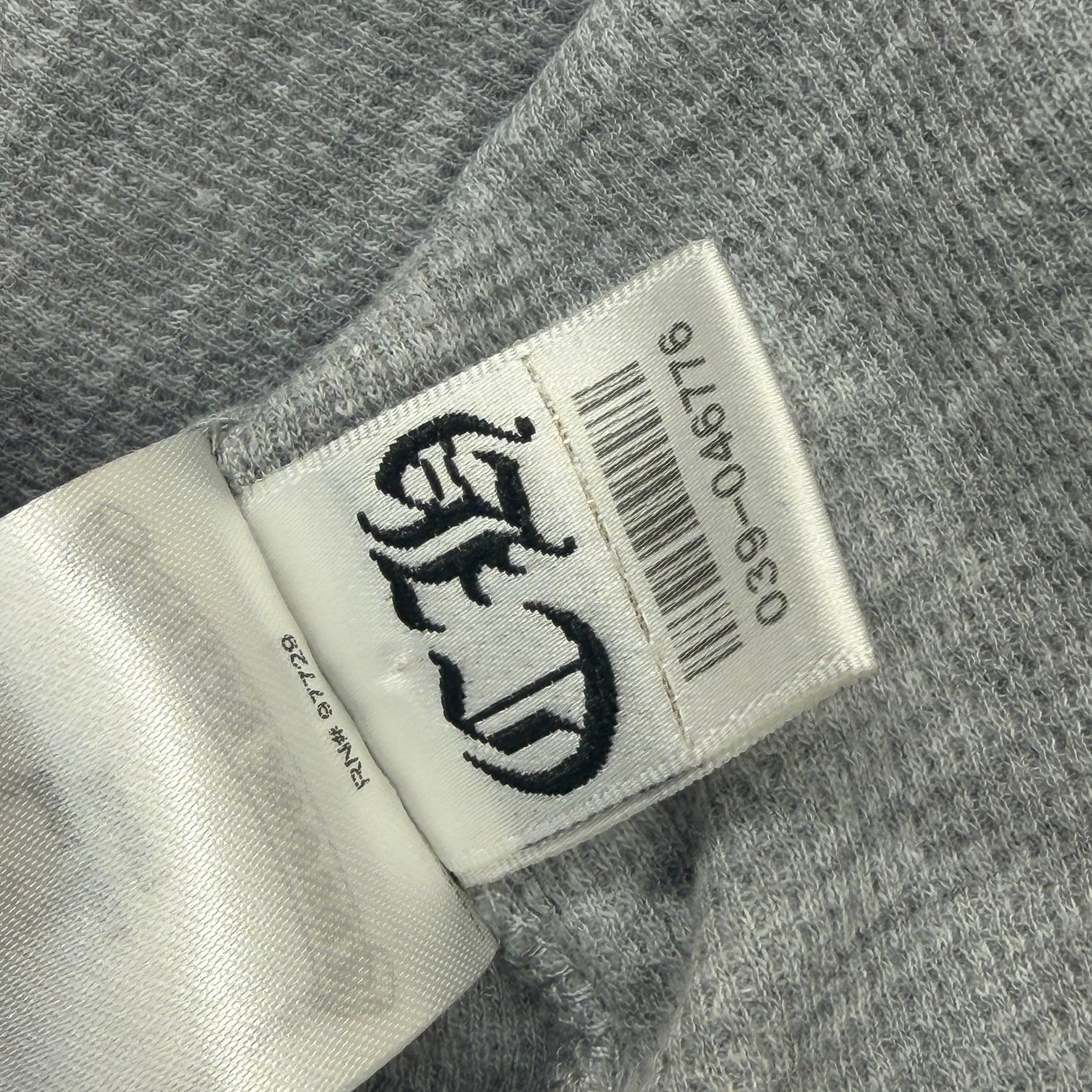 Chrome Hearts Chrome Hearts Scroll Logo Grey Thermal L/S L Size US L / EU 52-54 / 3 - 8 Thumbnail