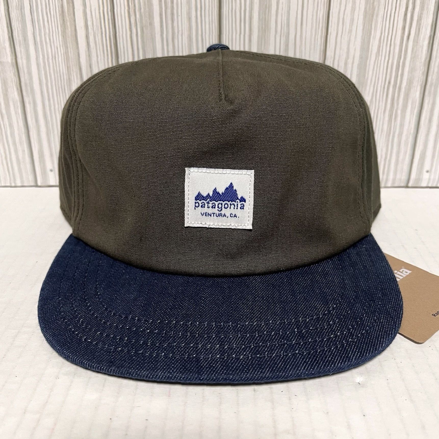 Patagonia Patagonia Hat Range Cap Snap Back Pine Needle Green Adjustable Men’s Adult NEW Size ONE SIZE - 2 Thumbnail
