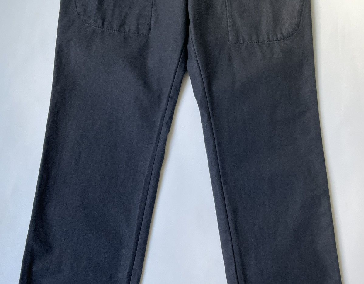 Comme des Garcons Homme A/W 09 Washed Gray Cotton Cargo Trousers Size US 32 / EU 48 - 8 Thumbnail