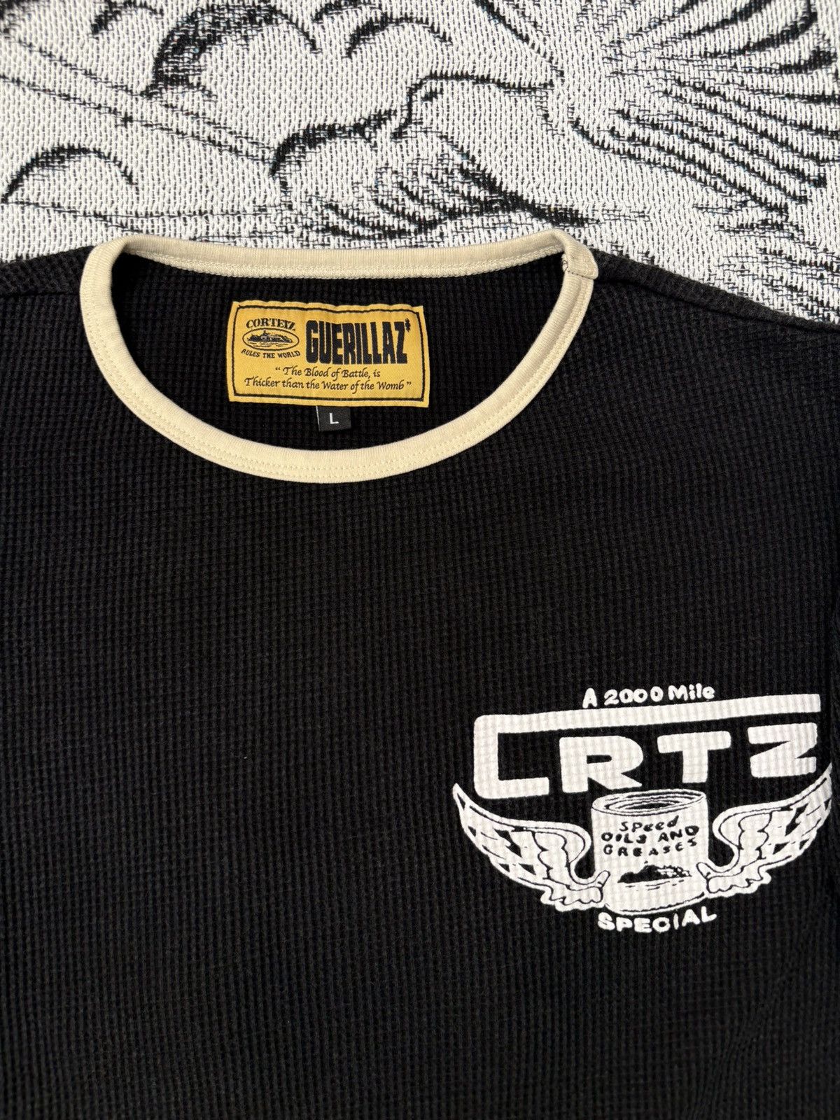 Corteiz GASOLINA WAFFLE THERMAL Size US M / EU 48-50 / 2 - 6 Thumbnail