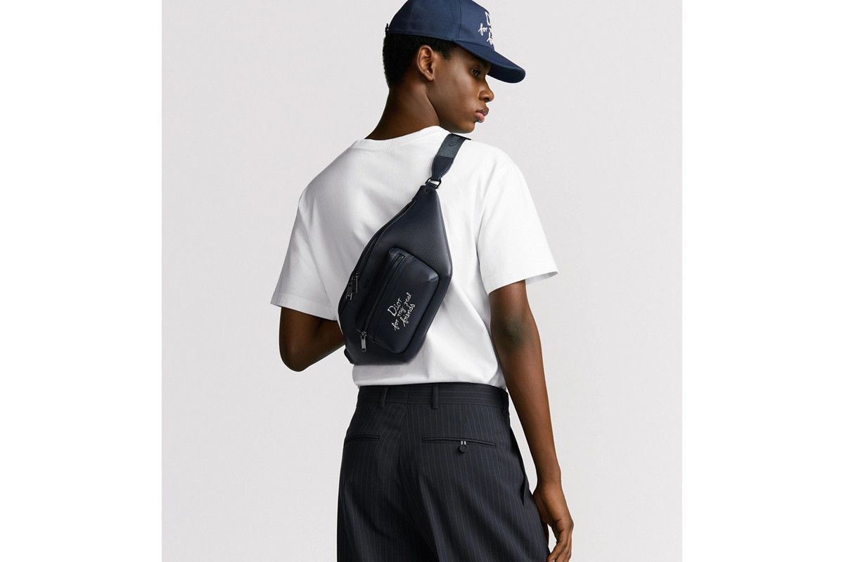 Dior o1bcso1str0226 Size:OS/Nel Rider 2.0 Belt Bag in Nevy Blue Size ONE SIZE - 5 Thumbnail
