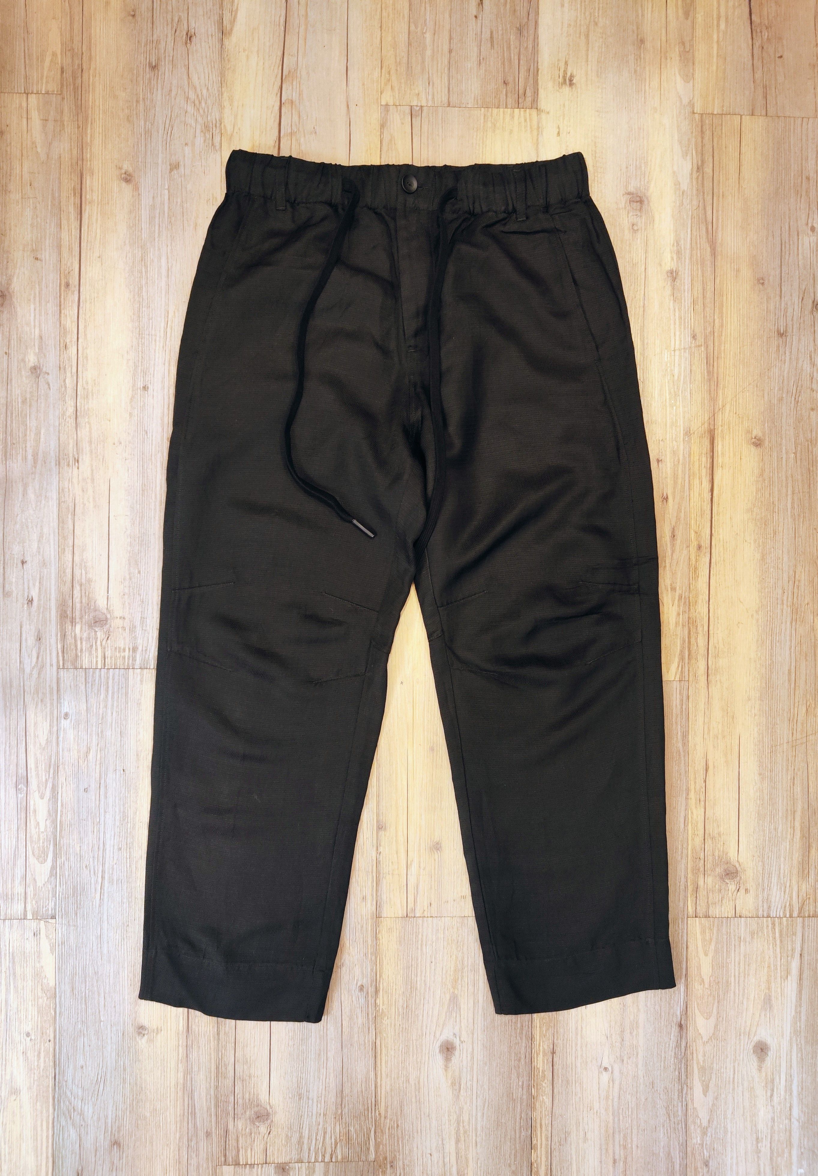 Andrea Ya'aqov Drawstring anatomical pants.Like Ziggy Chen or Uma Wang Size US 32 / EU 48 - 2 Thumbnail