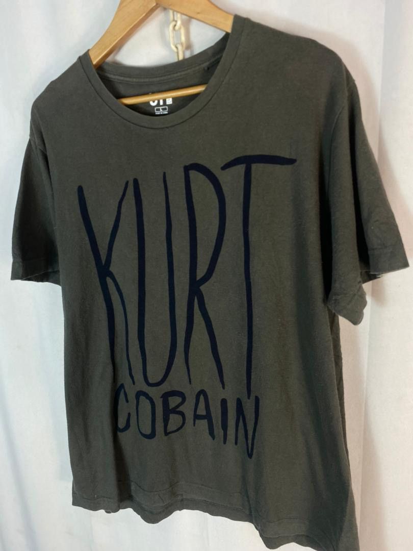 Uniqlo Kurt cobain the and of music printed tshirt by Uniqlo Size US L / EU 52-54 / 3 - 3 Thumbnail