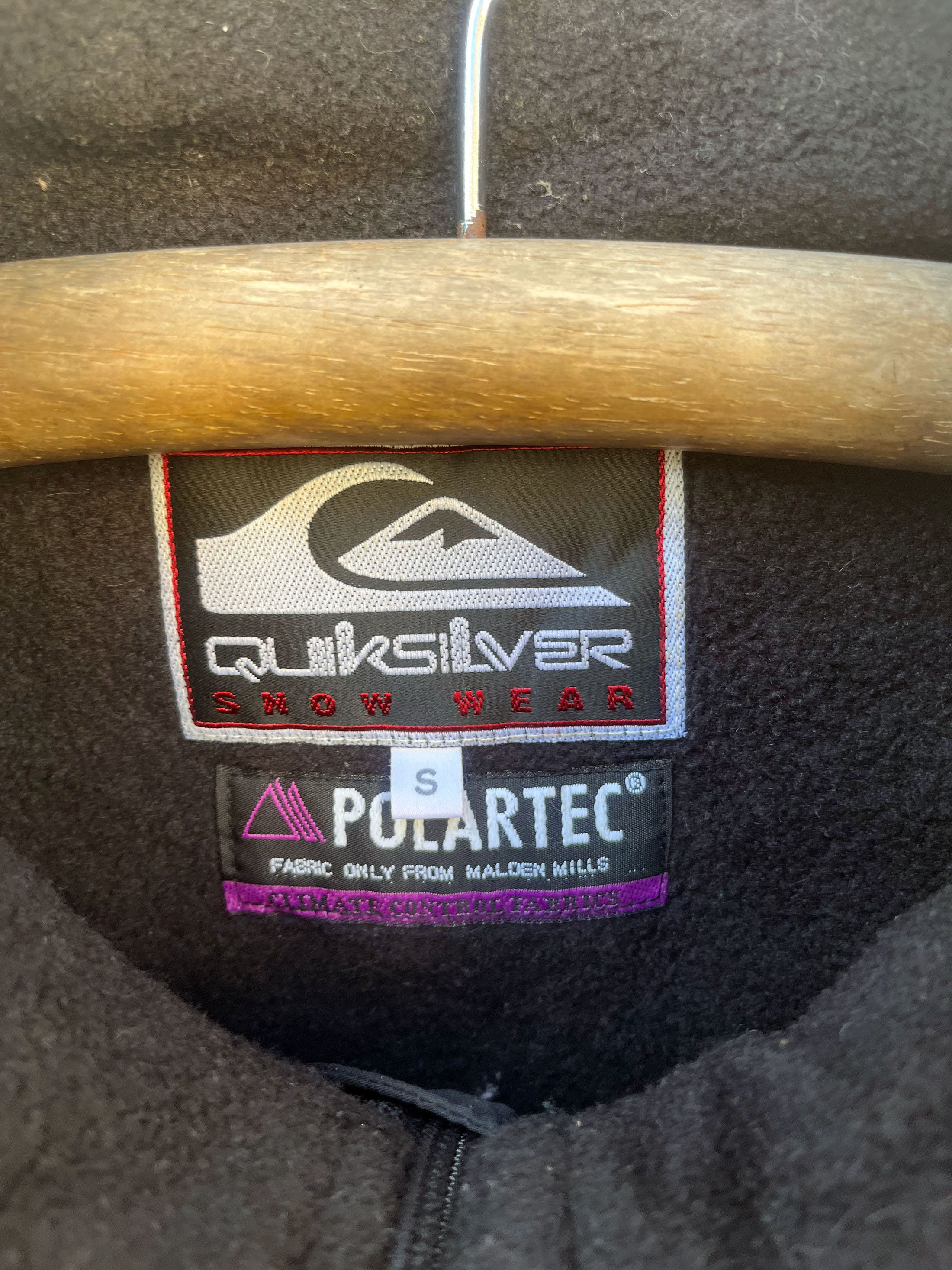 Quiksilver Quiksilver Snow Polartec Fleece Corduroy Zipper Warm Jacket Size US S / EU 44-46 / 1 - 4 Thumbnail