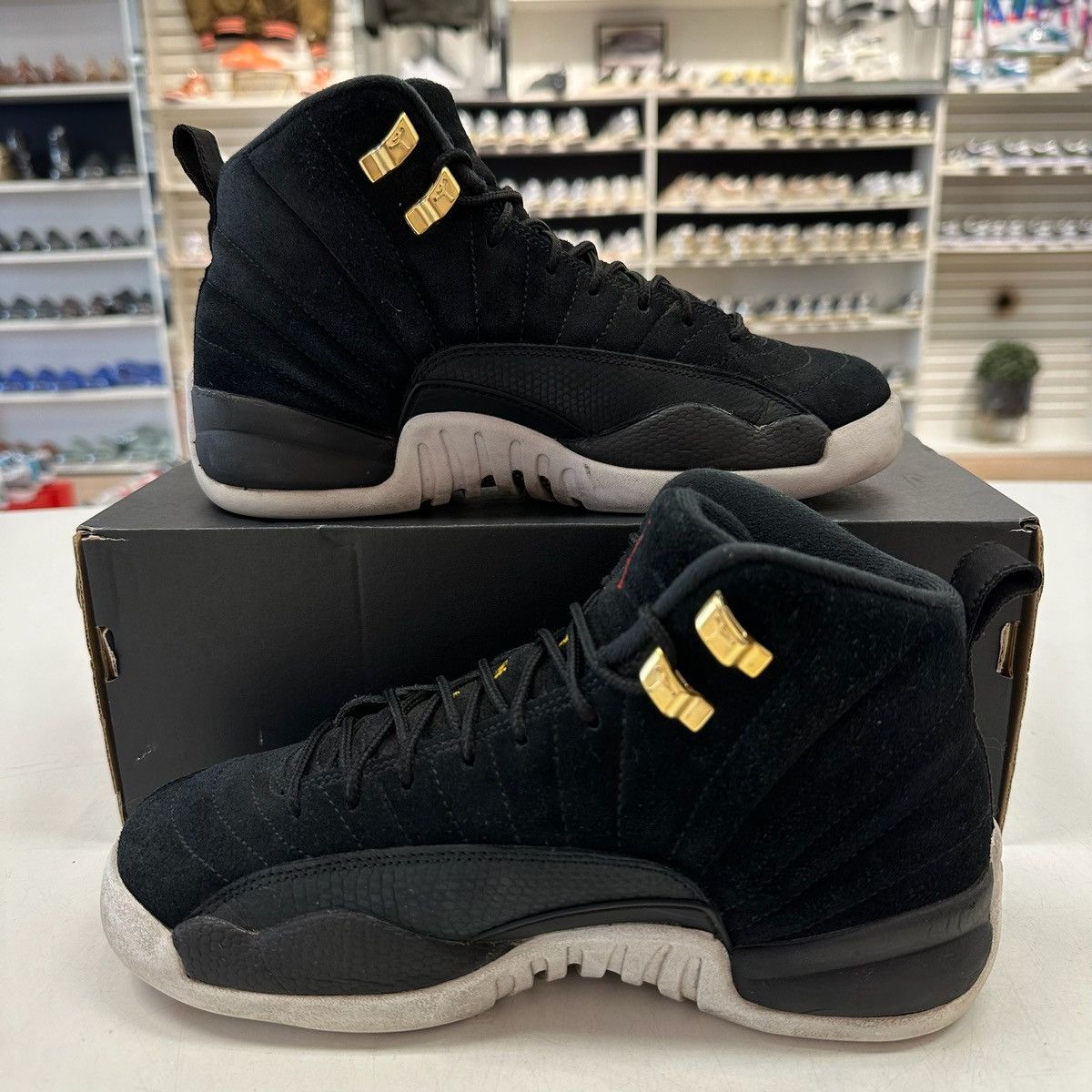 Jordan Brand Size 5.5Y (7W) - Nike Air Jordan 12 Retro Reverse Taxi GS Size US 7 / IT 37 - 2 Thumbnail