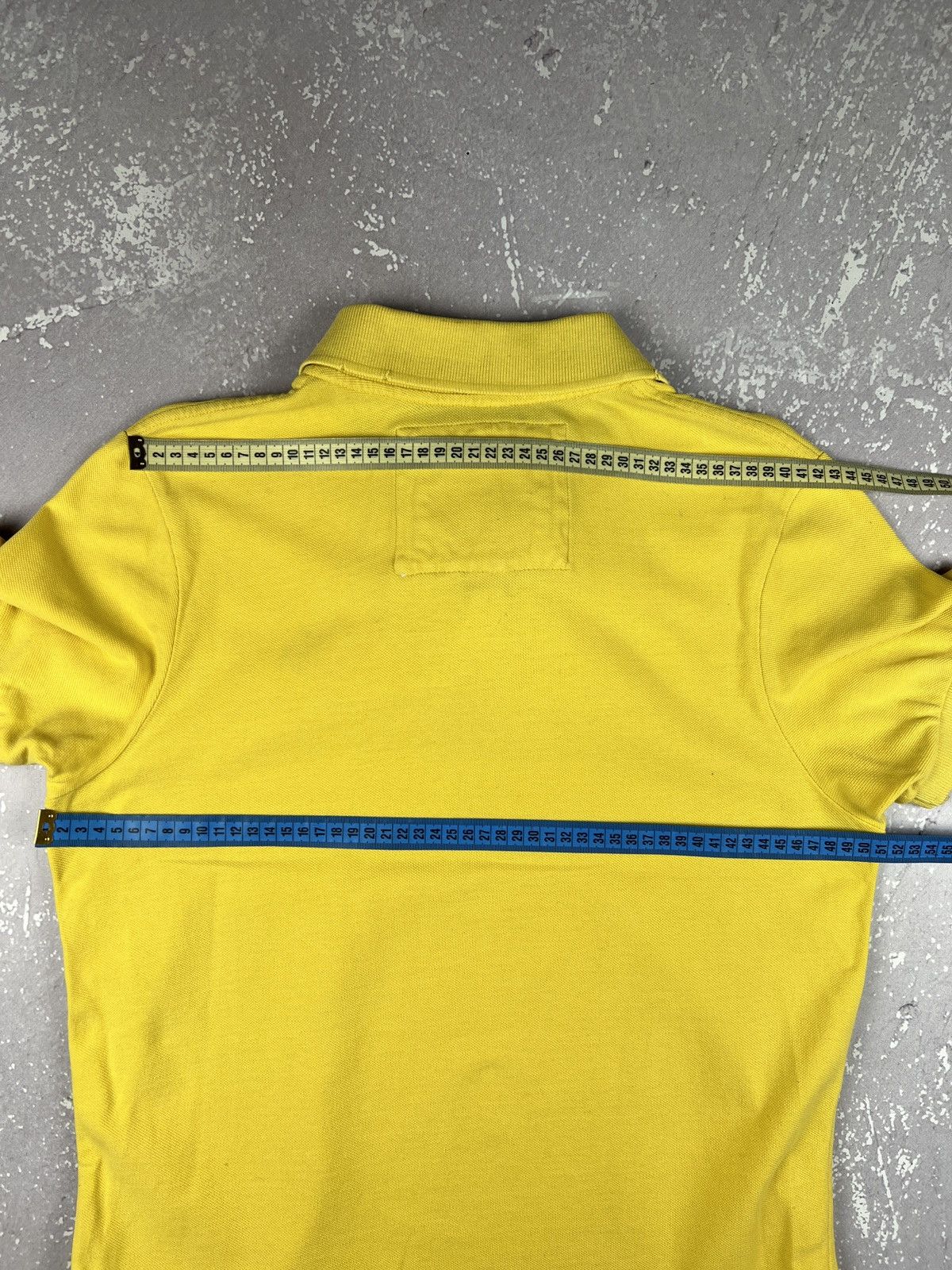 Abercrombie & Fitch Vintage Y2K Abercrombie&Fitch Polo T Shirt Mens S-M Yellow Size US S / EU 44-46 / 1 - 7 Thumbnail