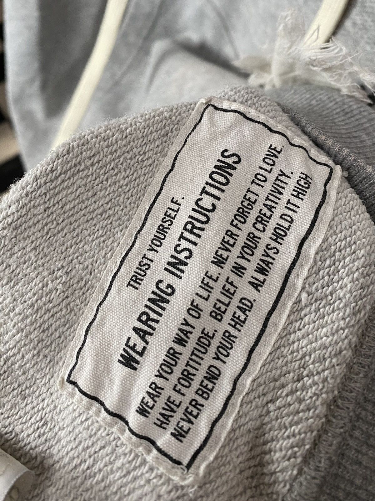 Maison MIHARA YASUHIRO $629 ANIME I LOVE MY MIHARA YASUHIRO DISTRESSED HOODIE Size US L / EU 52-54 / 3 - 5 Thumbnail