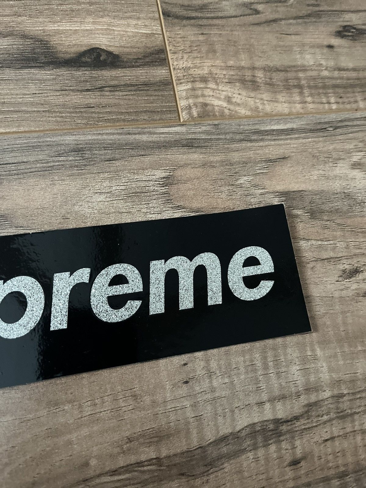 Supreme Supreme Glitter Box Logo Sticker Size ONE SIZE - 3 Thumbnail