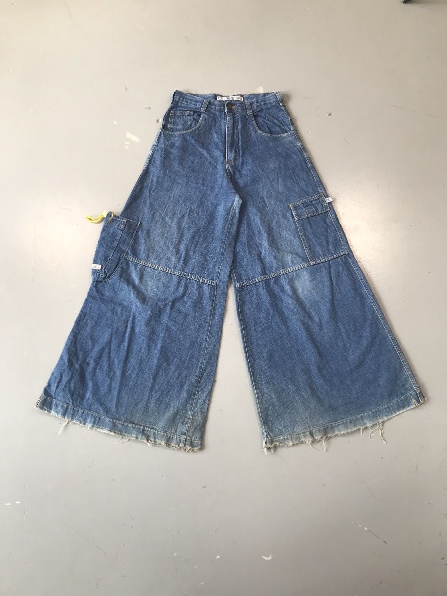 Criminal Damage × Vintage Crazy vintage criminal damage oversized bootcut denim Size US 30 / EU 46 - 1 Thumbnail
