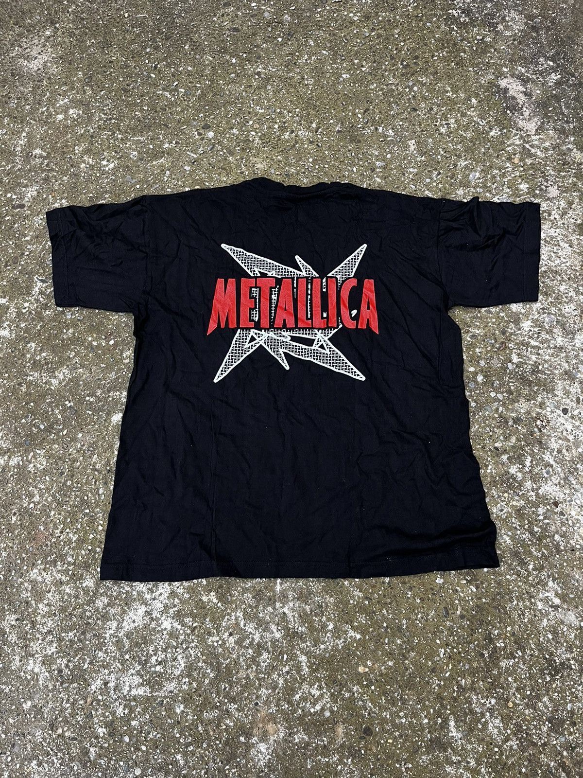 Band Tees × Vintage Metallica vintage t-shirt Size US L / EU 52-54 / 3 - 4 Thumbnail