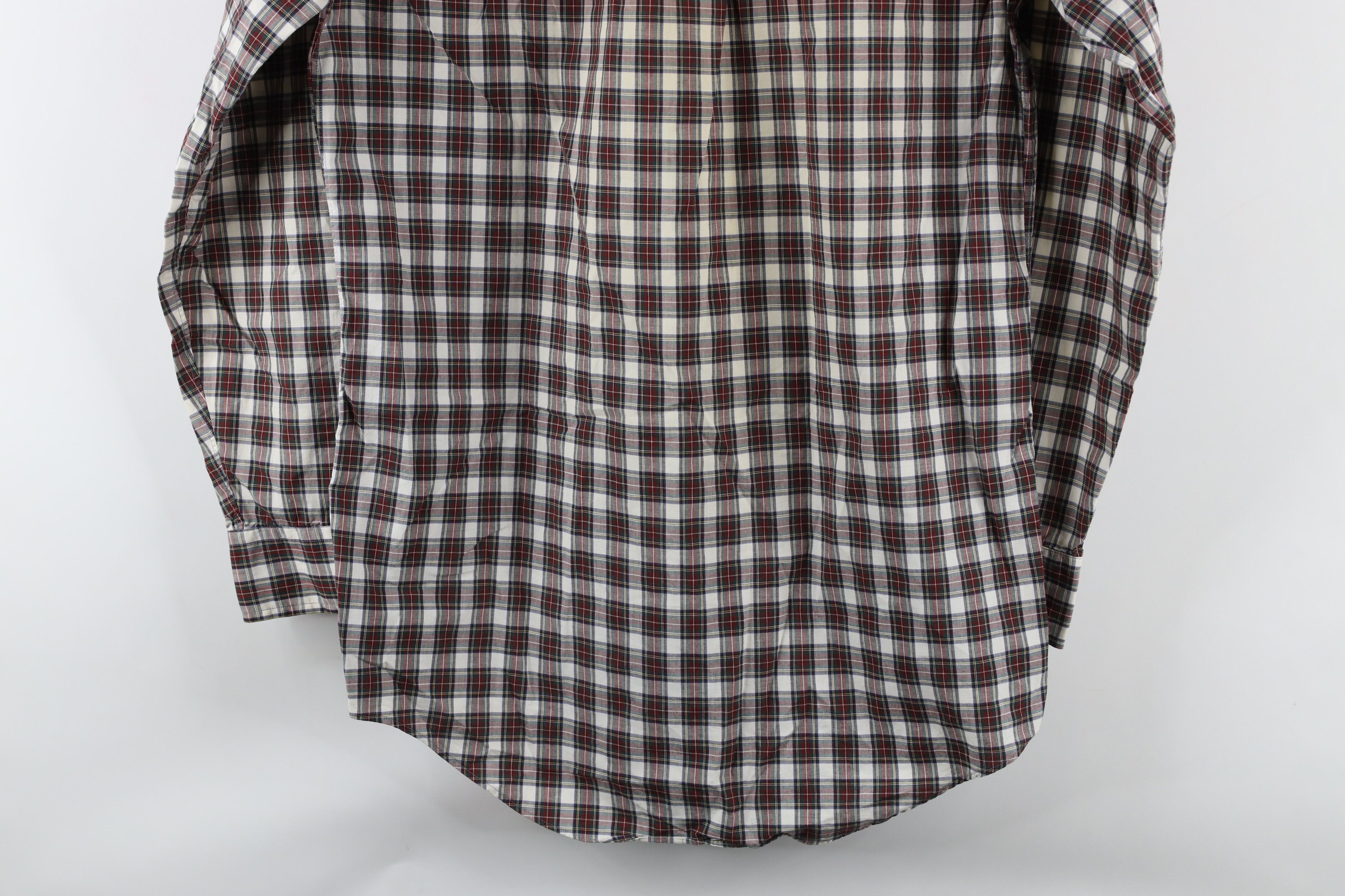 Lands' End × Vintage Vintage 90s Lands End Collared Button Down Shirt Plaid Size US M / EU 48-50 / 2 - 13 Thumbnail