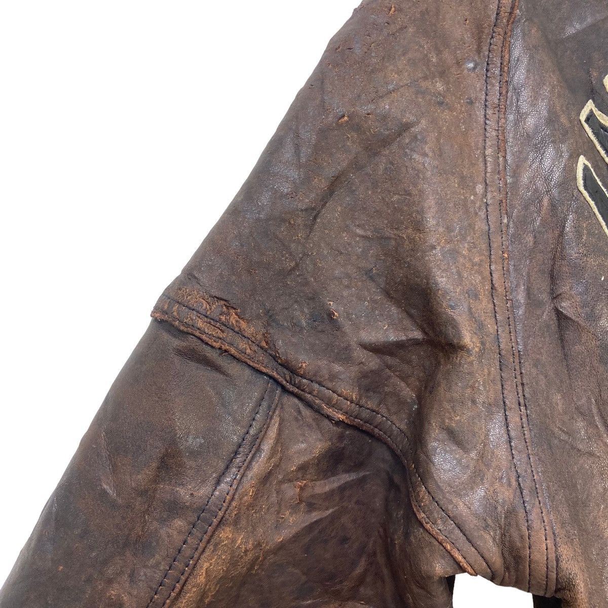 Avirex Vintage Avirex Ltd Normandy Campaign England 1942-43 Leather Size US M / EU 48-50 / 2 - 18 Thumbnail