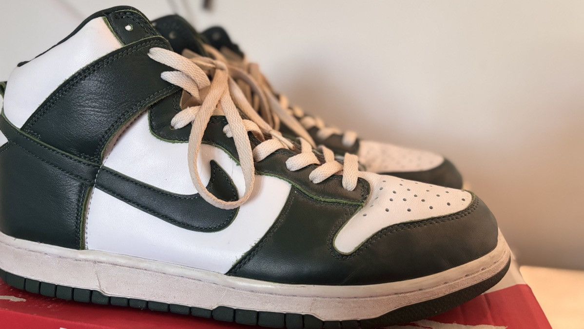 Nike Nike Dunk High Military Green Size US 13 / EU 46 - 9 Thumbnail
