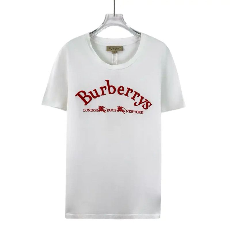 Burberry Burberry Women's White Cotton T-Shirt Size S / US 4 / IT 40 - 1 Thumbnail