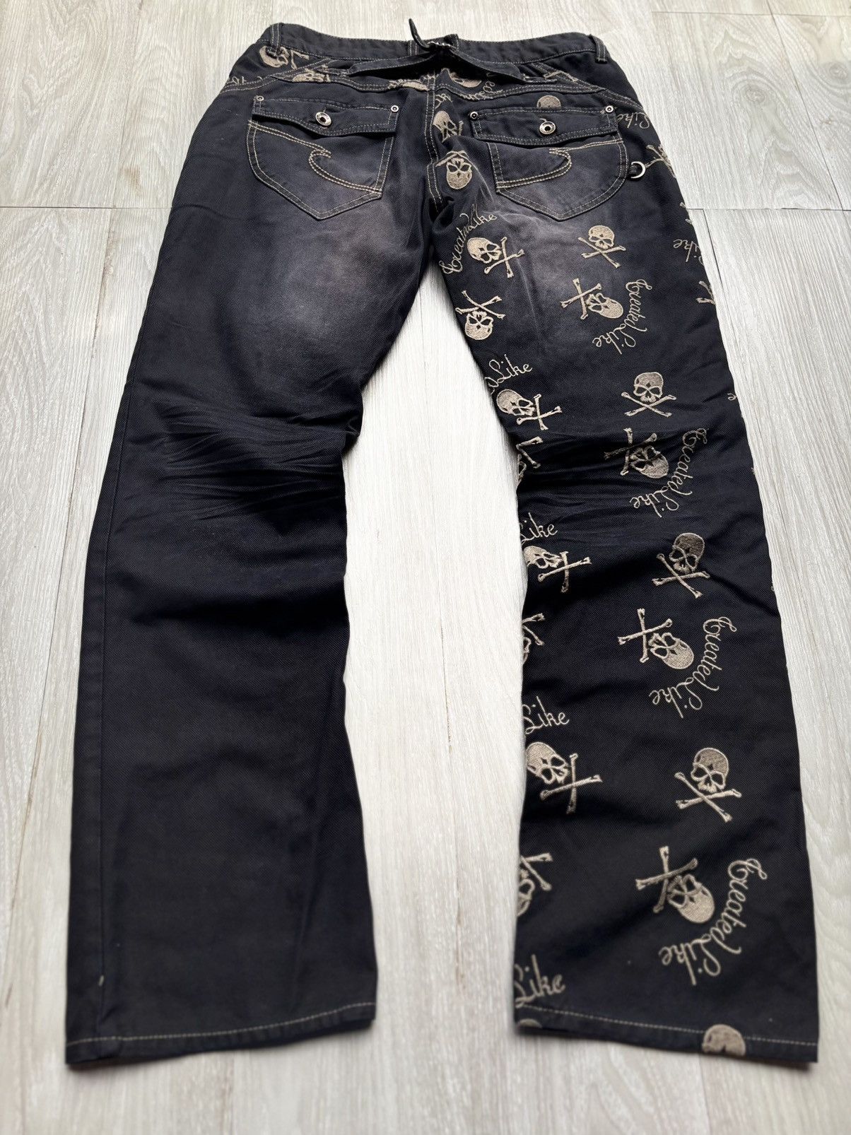 semanticdesign SEMANTIC DESIGN skull jeans Size US 30 / EU 46 - 1 Thumbnail