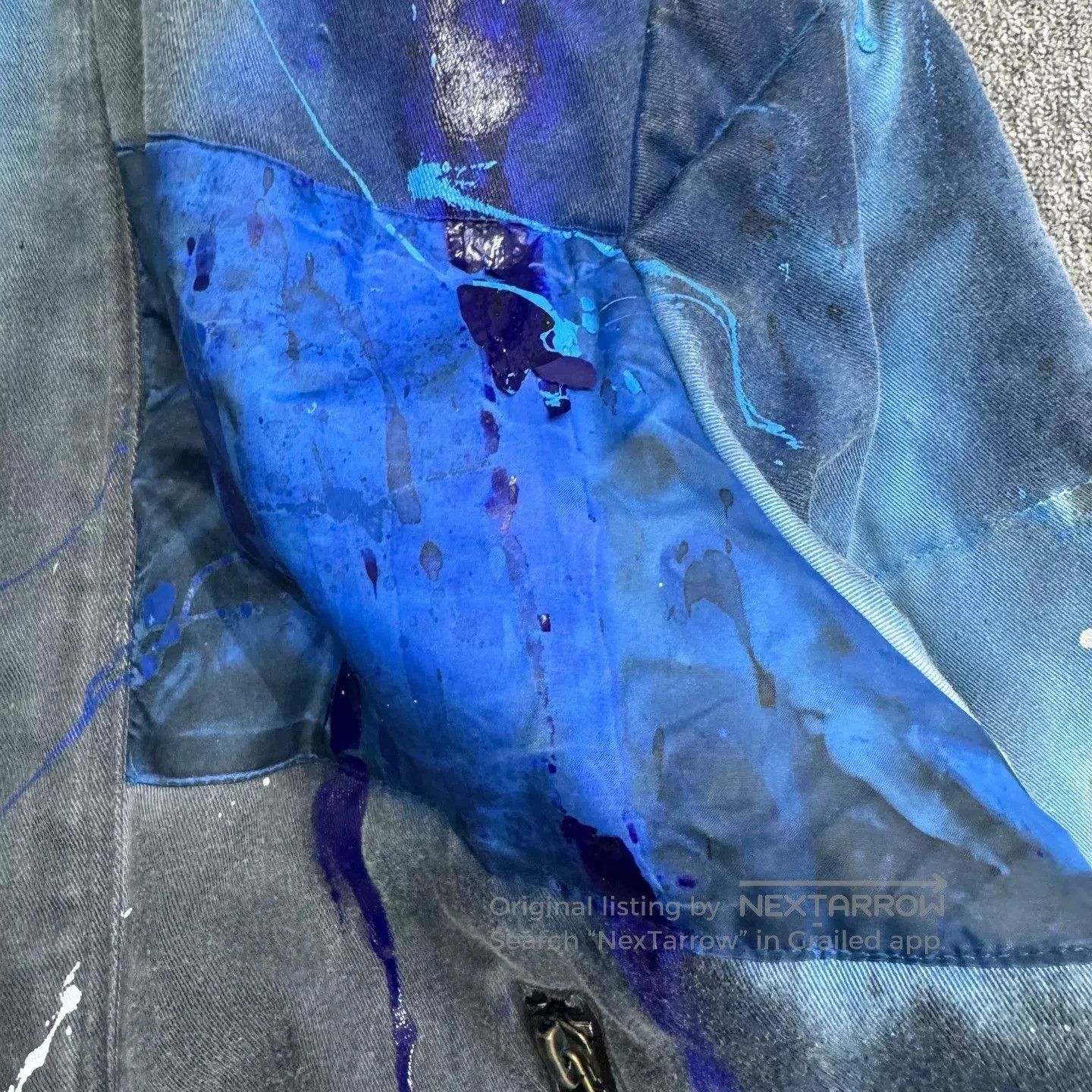 Greg Lauren Greg Lauren Ink Splash Cotton Coat. Size US M / EU 48-50 / 2 - 5 Thumbnail