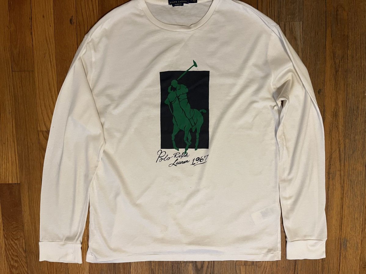 Polo Ralph Lauren Polo Ralph Lauren Long Sleeve Size US S / EU 44-46 / 1 - 1 Thumbnail