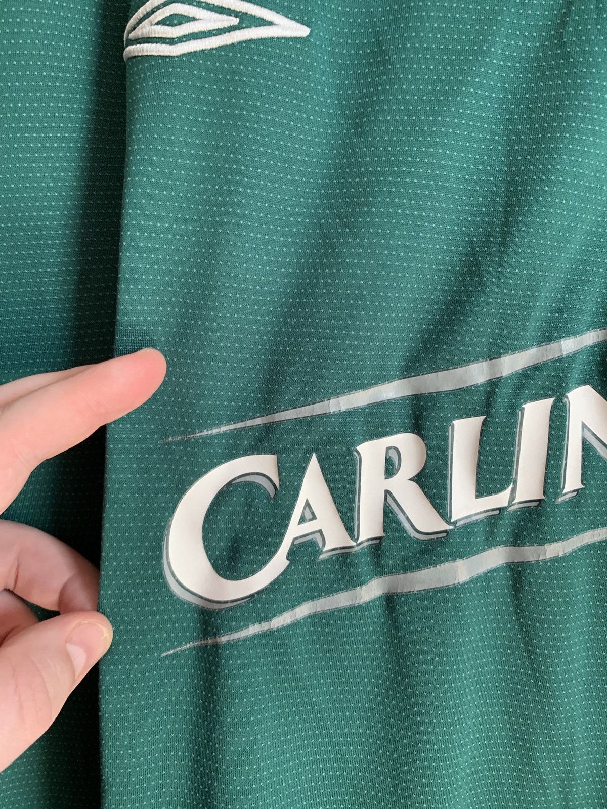 Umbro × Vintage Celtic Glasgow 2004 Away Football Shirt Vintage Umbro Soccer Size US L / EU 52-54 / 3 - 7 Thumbnail