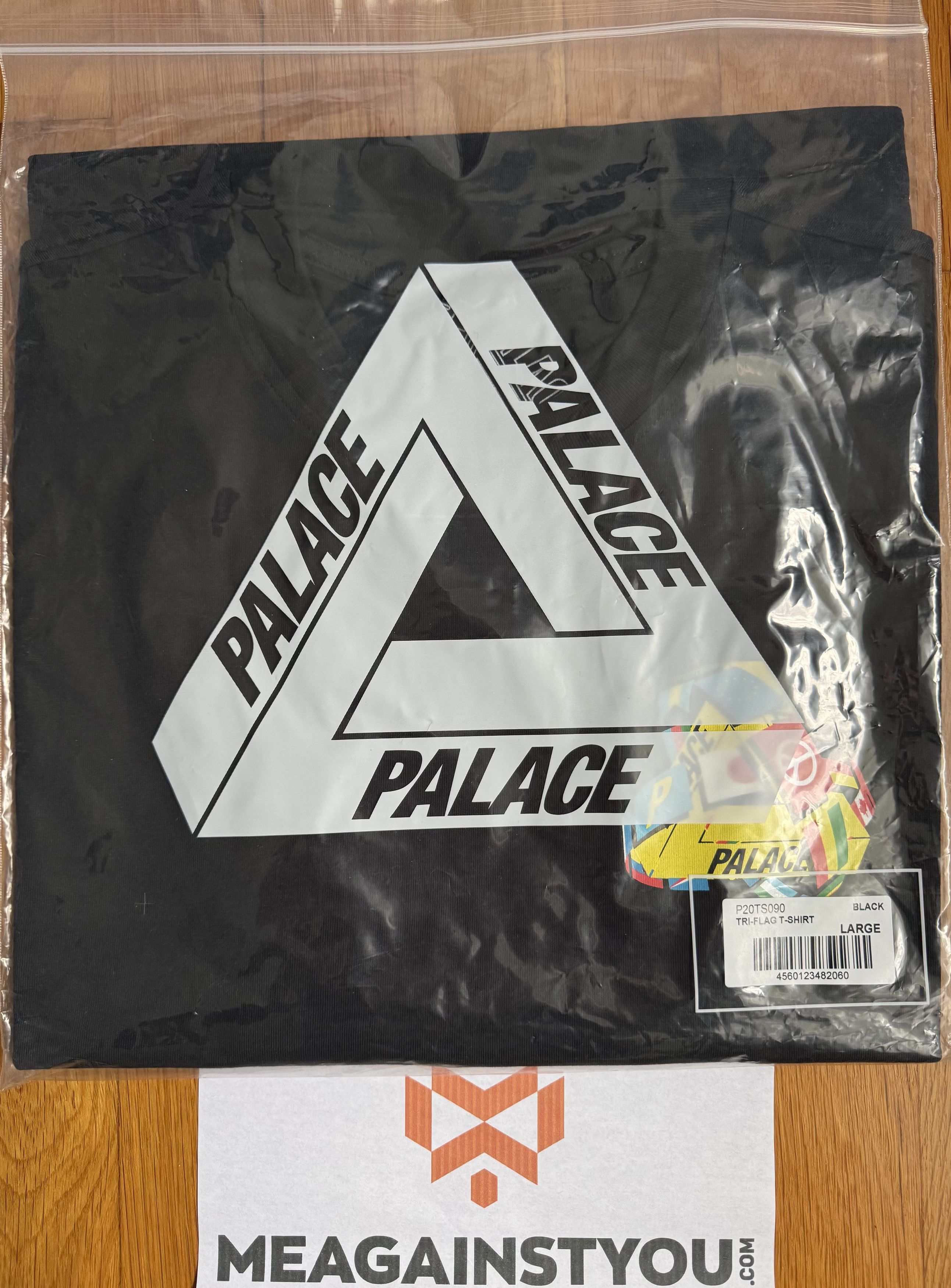 Palace Palace Tri Flag Tee Shirt Black Size US L / EU 52-54 / 3 - 1 Thumbnail