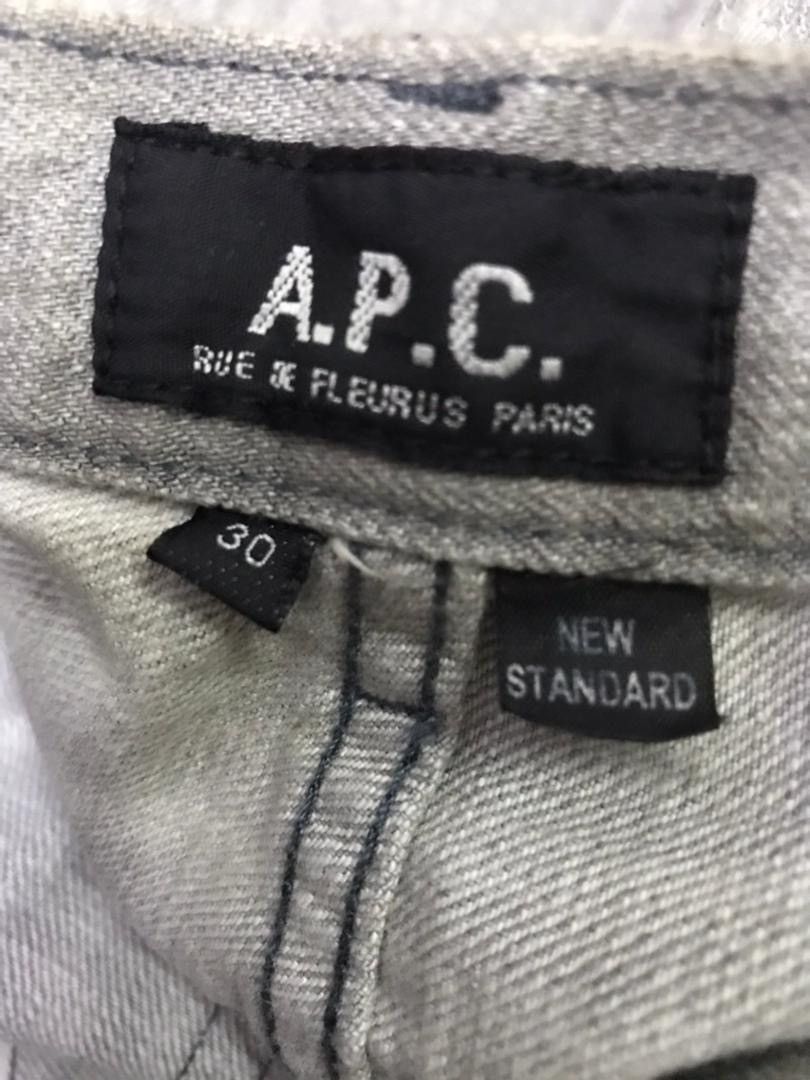 A.P.C. Vintage Japanese A.p.c Rue De Fleurus Paris Denim Size US 32 / EU 48 - 7 Thumbnail