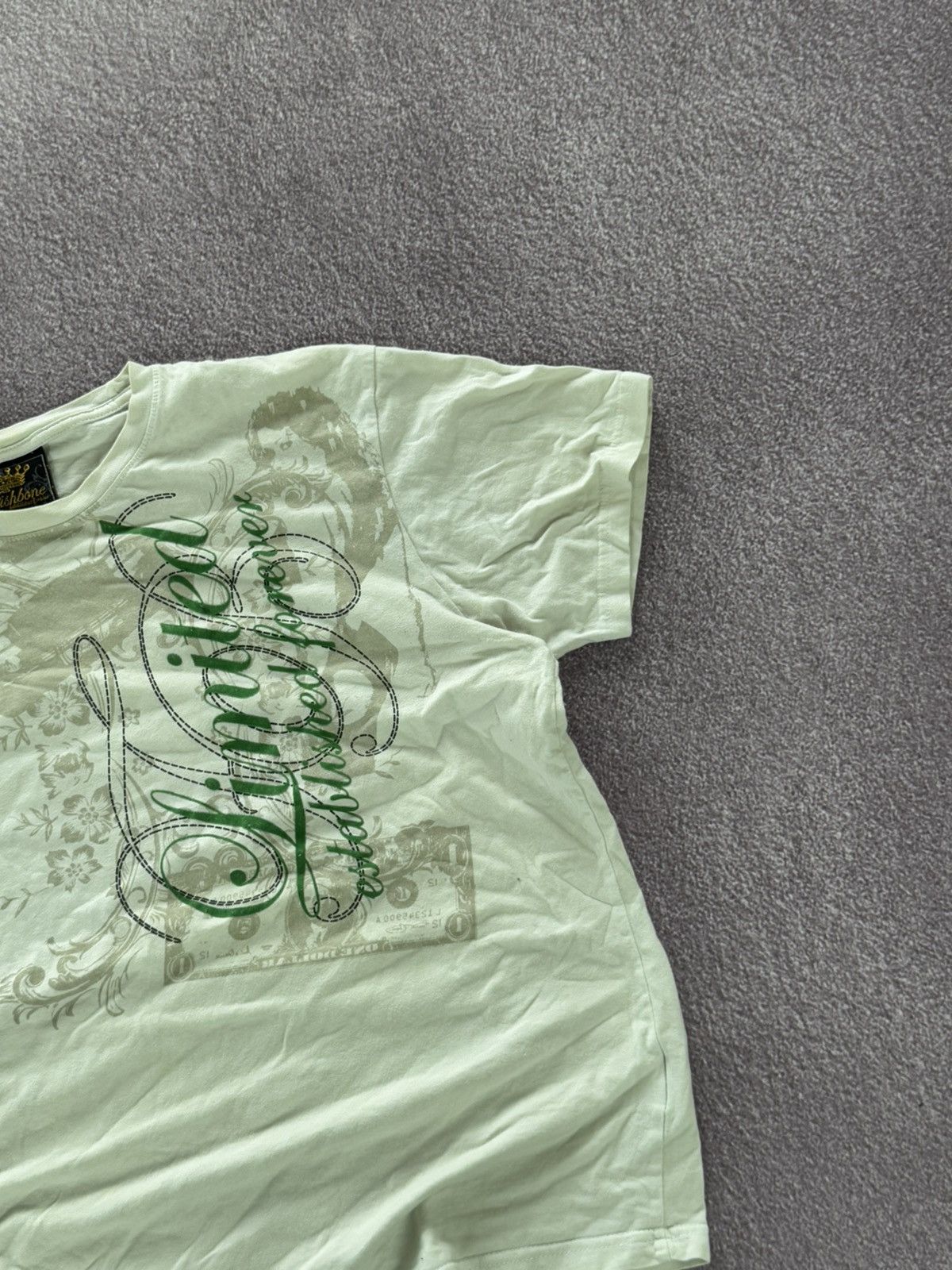 Vintage Vintage Fishbone Overprint Luxury T-Shirt Size US L / EU 52-54 / 3 - 5 Thumbnail