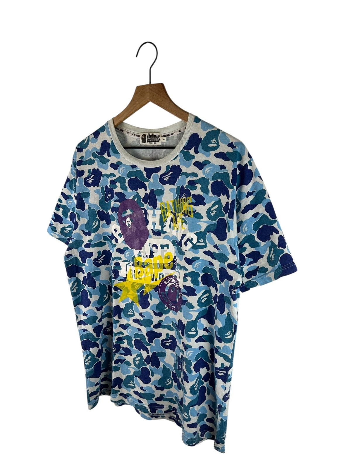 Bape SS21 Bape ABC Camo Multi Print Tee Size US L / EU 52-54 / 3 - 2 Thumbnail