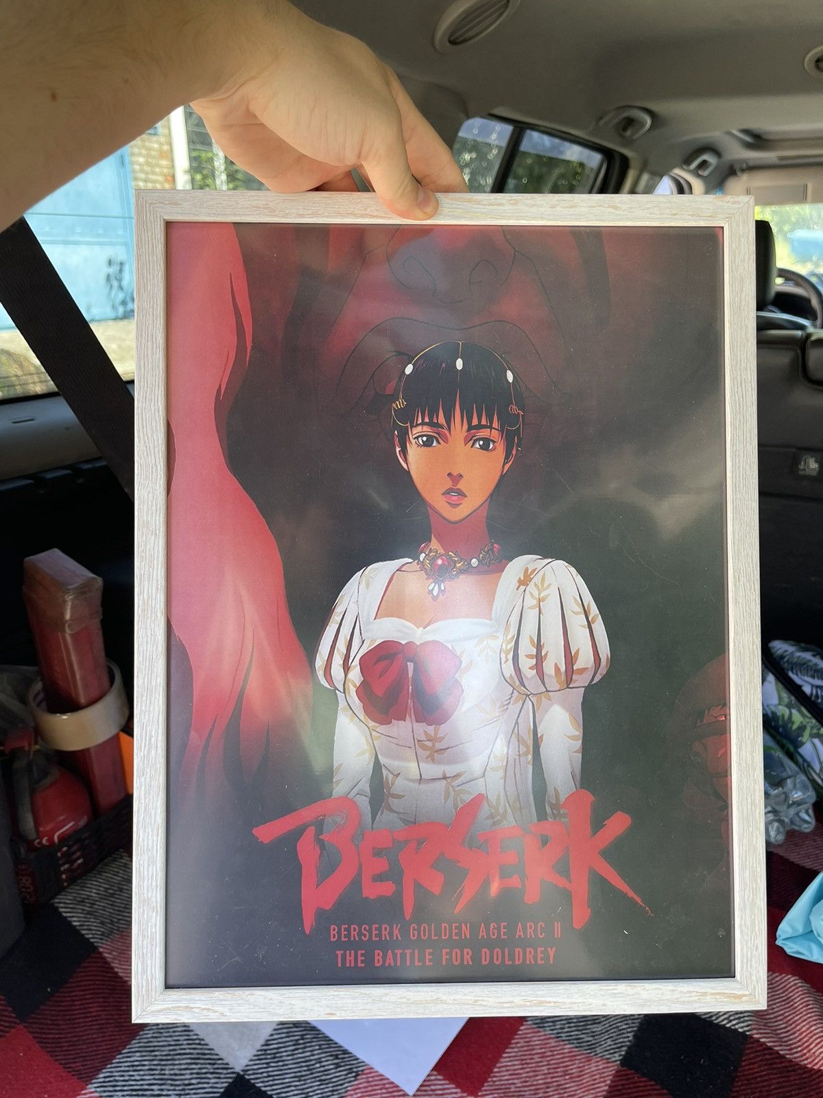 Vintage Berserk anime 00s magazine poster Size ONE SIZE - 5 Thumbnail