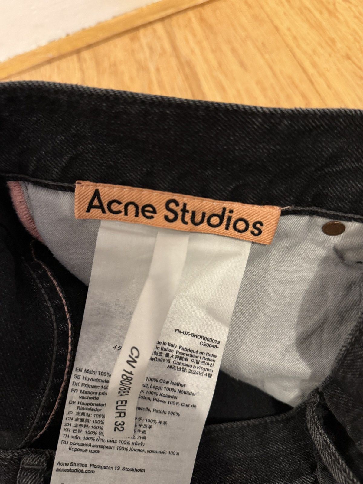 Acne Studios Acne Studios Shorts Size US 32 / EU 48 - 3 Thumbnail