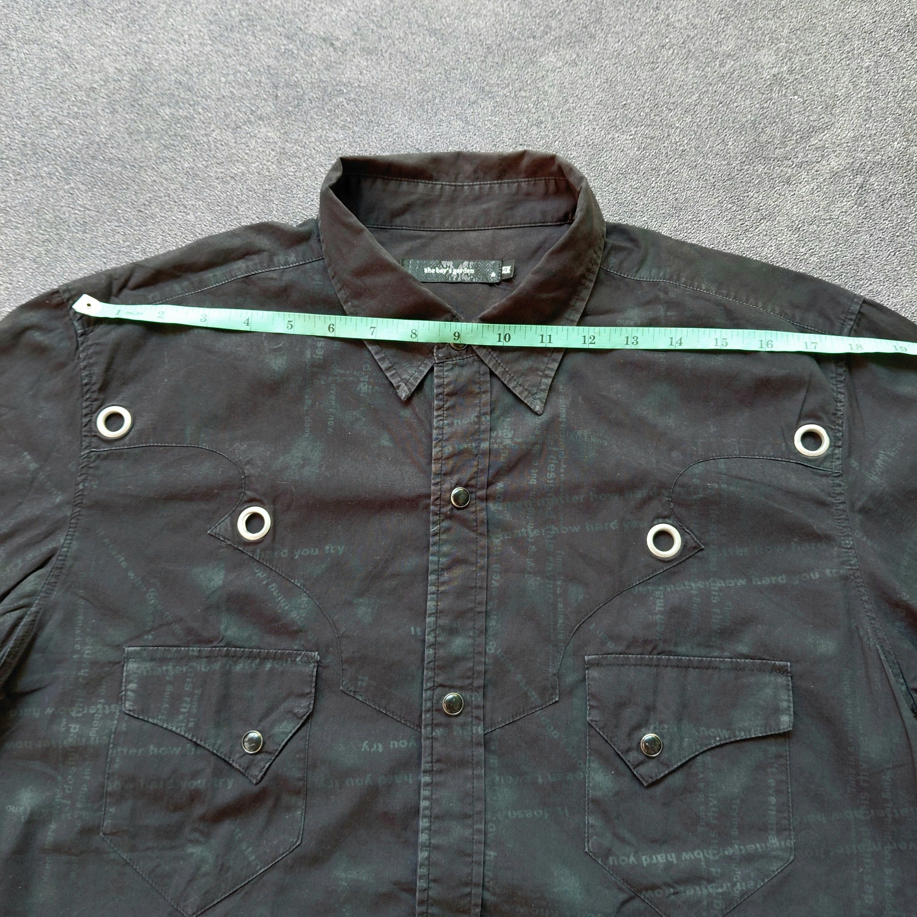 Other Vintage Foem The Bay's Garden Gothic Punk Style Shirt Size US L / EU 52-54 / 3 - 14 Thumbnail