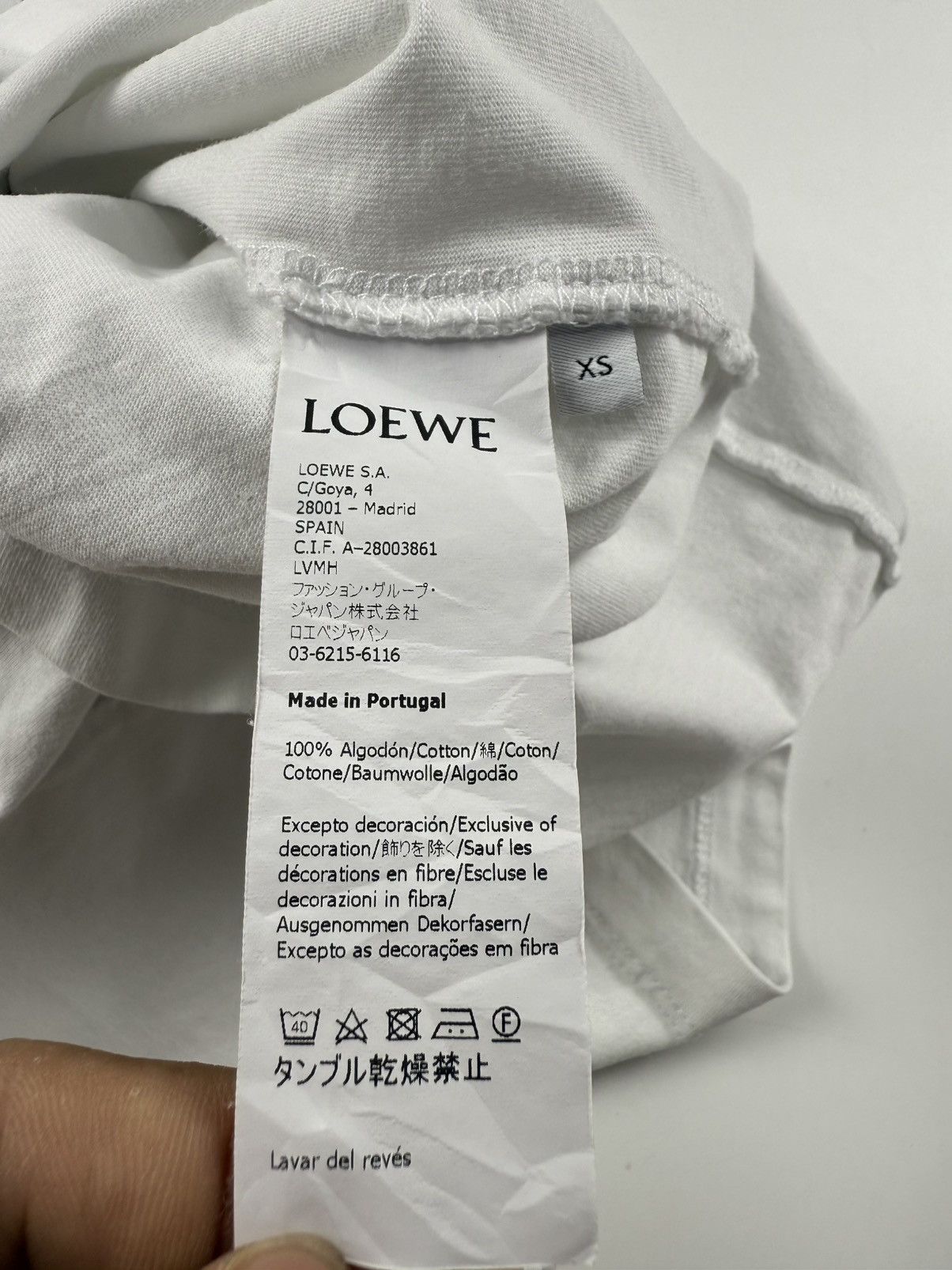 Loewe Loewe Printed Tee Size US XS / EU 42 / 0 - 12 Thumbnail