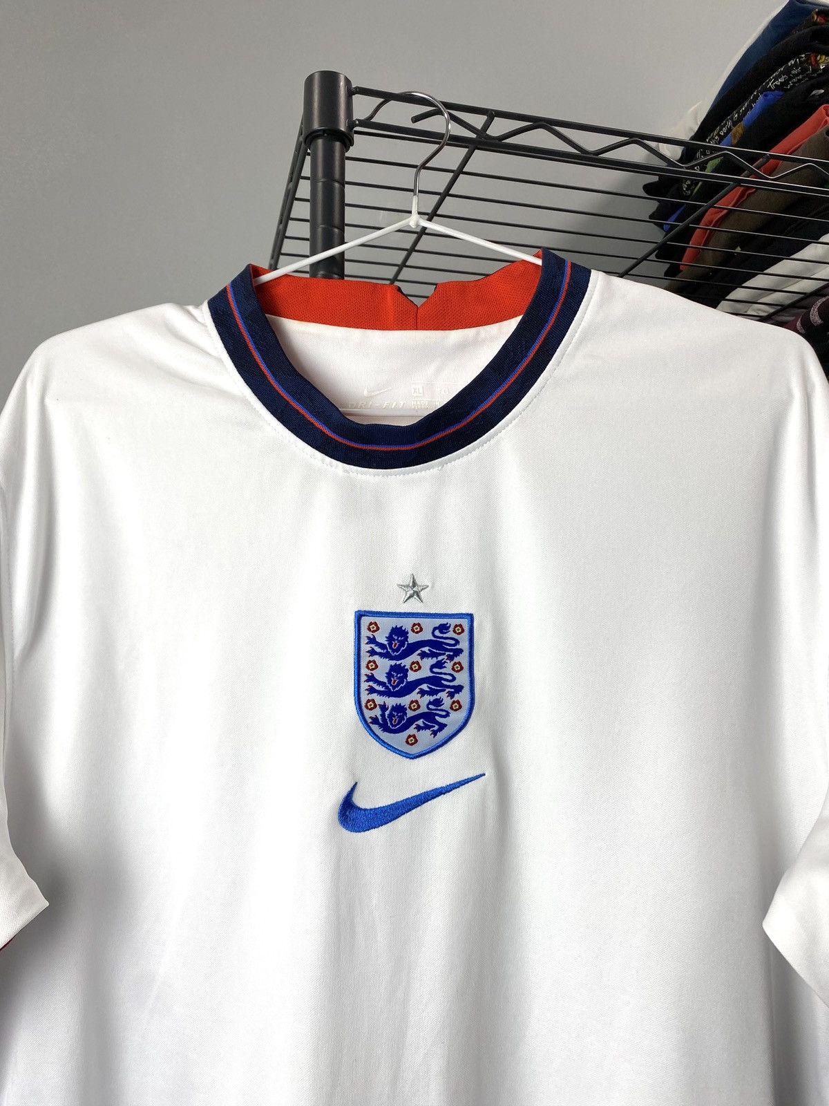 Nike England Nike Soccer Jersey T Shirt Hype Y2K Size US XL / EU 56 / 4 - 2 Thumbnail