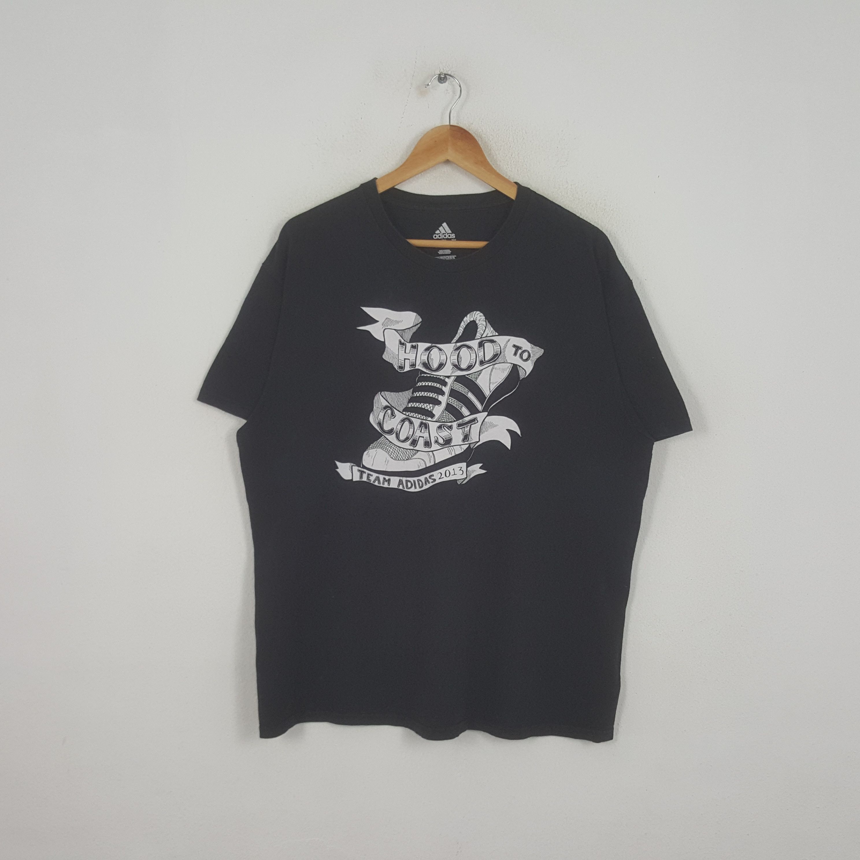 Vintage Adidas Team 2013 Sneakers Design Tshirt