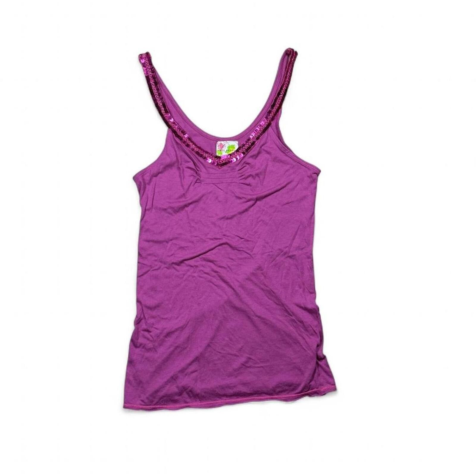 Free People Fairy Y2K vintage Free People sequin tank top Size S / US 4 / IT 40 - 1 Thumbnail