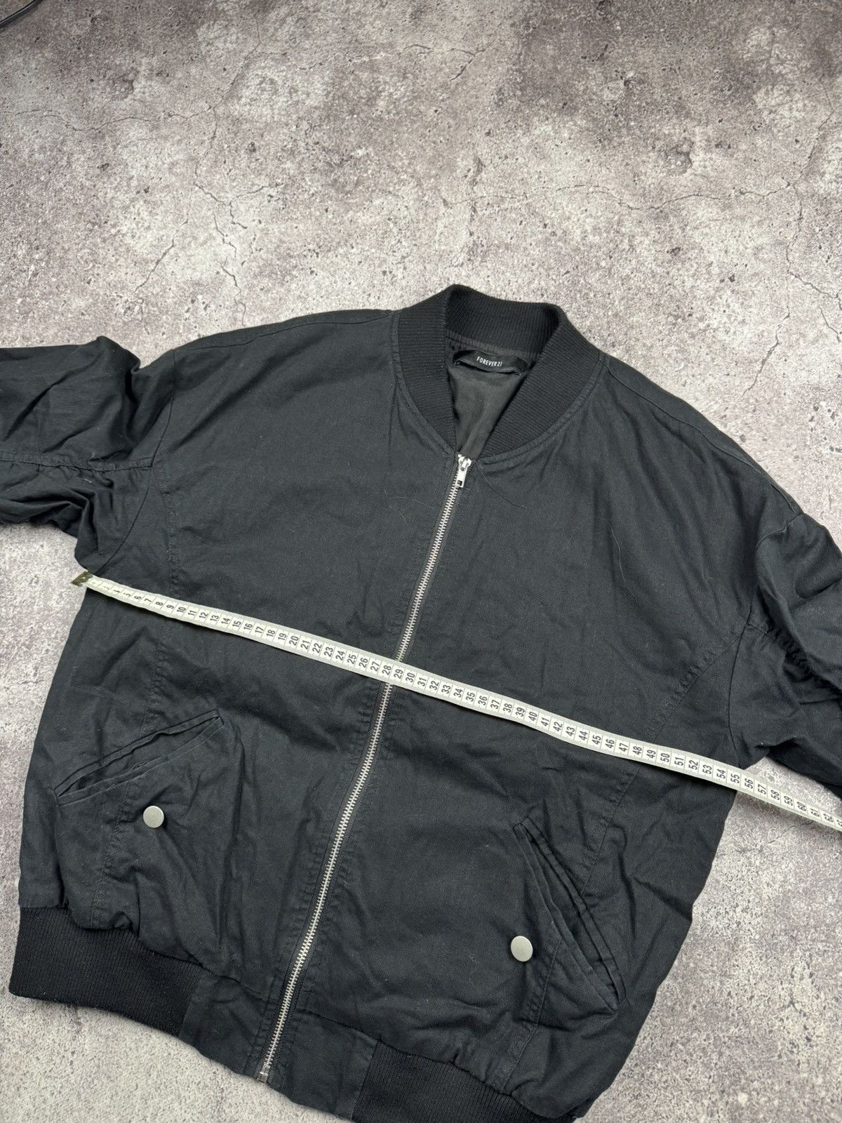 Japanese Brand VTG Avant Garde Rick Owens Style Washed Bomber Jacket 90s Size US S / EU 44-46 / 1 - 5 Thumbnail
