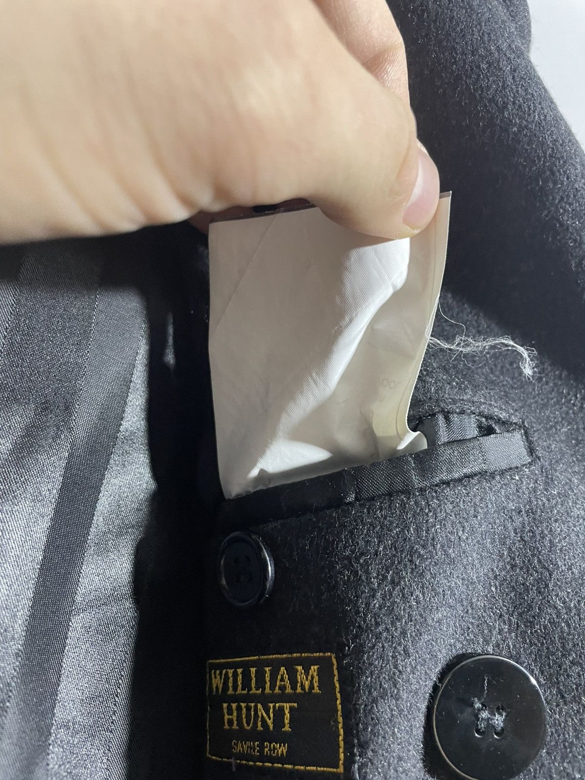 William Hunt Wool Double Breasted size Uk 38