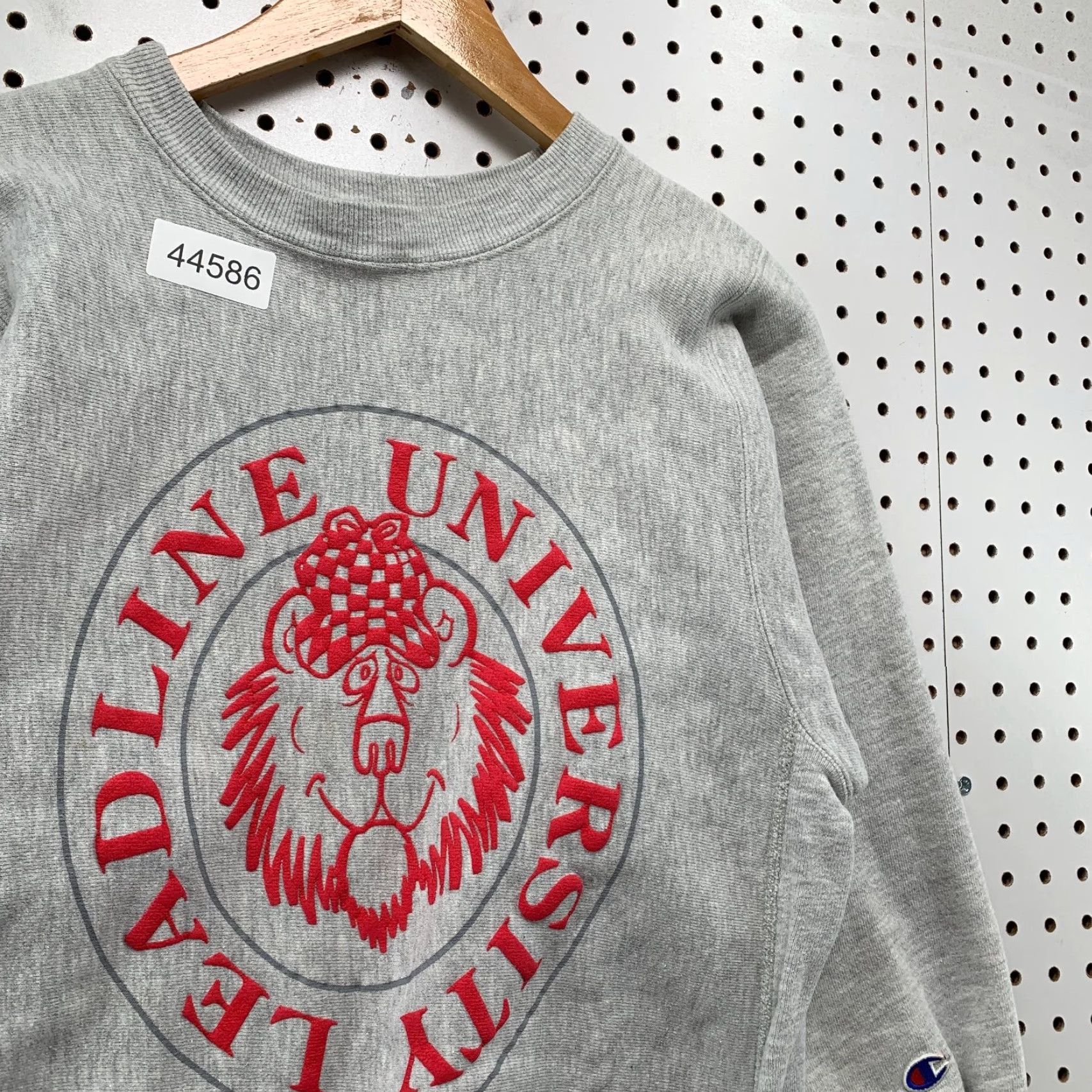 Champion Vintage 90s Leadline University Sweatshirt Men Small Gray Champion Reverse Weave Size US S / EU 44-46 / 1 - 6 Thumbnail