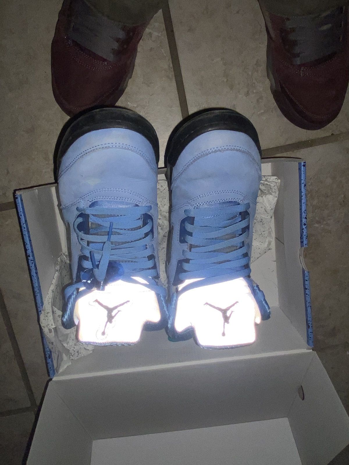 Nike Icy blue unc Jordan 1 size 8 Size US 8 / EU 41 - 7 Thumbnail