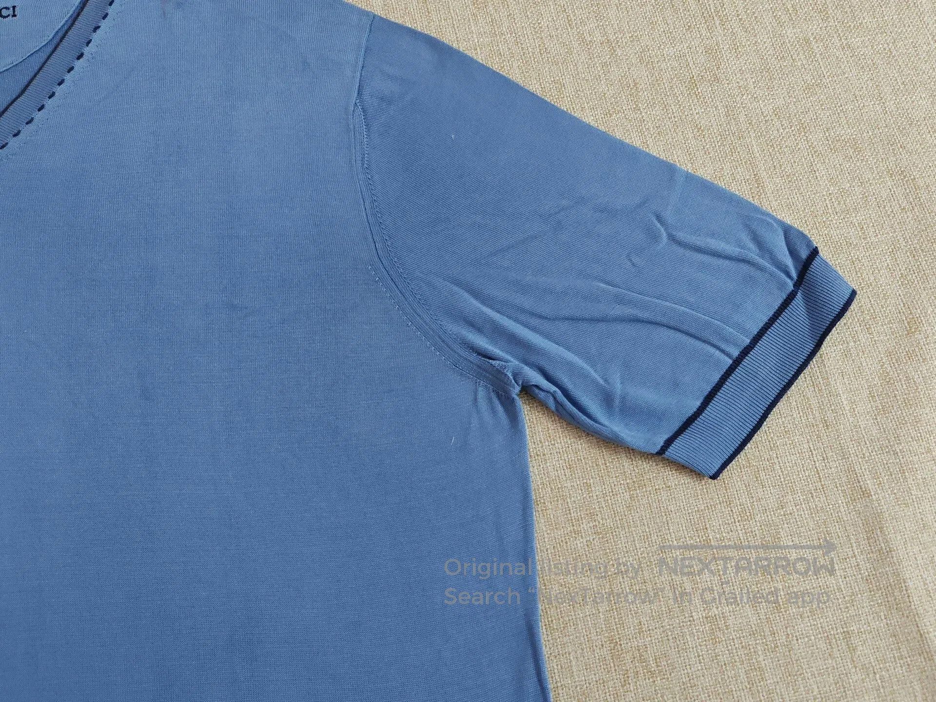 Stefano Ricci Stefano Ricci Men's Knit Short-Sleeve Tee. Size US M / EU 48-50 / 2 - 9 Thumbnail