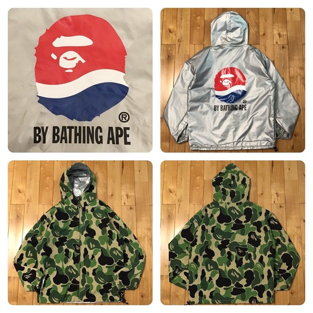 Bape × Pepsi 🔥Limited to 100🔥 PEPSI × BAPE Reversible ABC camo jacket Size US S / EU 44-46 / 1 - 1 Thumbnail