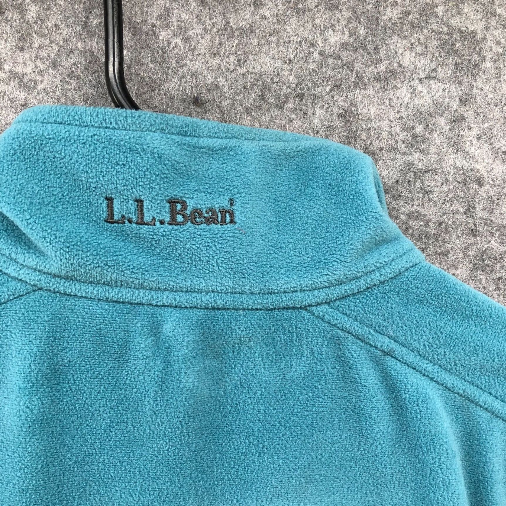 Vintage L.L. Bean Fleece Jacket Womens M Blue Zip Pockets Outdoors Hiking Casual Fall Winter Basic Jacket Mens Womens Girls Boys Size M / US 6-8 / IT 42-44 - 5 Thumbnail